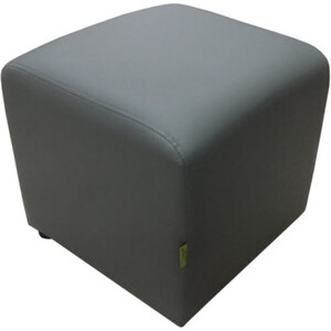 Пуф Мягкий офис Классик светло-серый