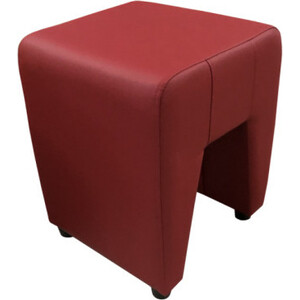 Пуф Мягкий офис Ритм красный