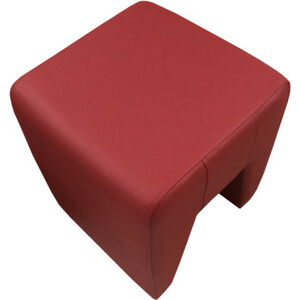 Пуф Мягкий офис Ритм красный