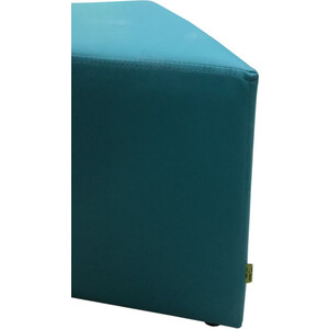 Пуфик Мягкий офис Мозайка бирюзовый