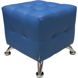 Пуф Мягкий офис Классик малютка синий