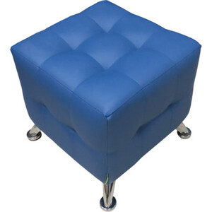 Пуф Мягкий офис Классик малютка синий