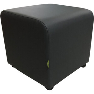 Пуф Мягкий офис Классик темно-серый