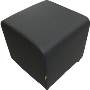 Пуф Мягкий офис Классик темно-серый