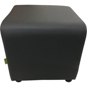 Пуф Мягкий офис Классик темно-серый