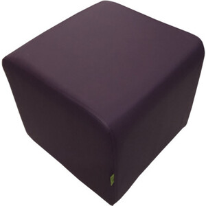 Пуф Мягкий офис Классик фиолетовый