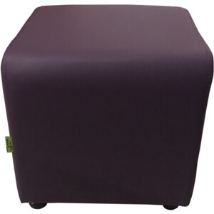 Пуф Мягкий офис Классик фиолетовый