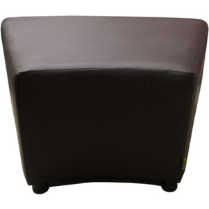 Пуф Мягкий офис Дуга одноместная шоколадная