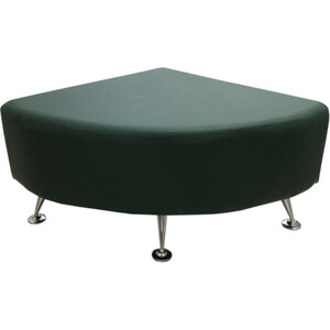 Пуф Мягкий офис угловой 90 Вайт зеленый