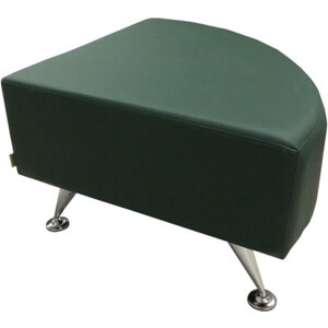 Пуф Мягкий офис угловой 90 Вайт зеленый