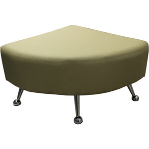 Пуф Мягкий офис угловой 90 Вайт фисташковый