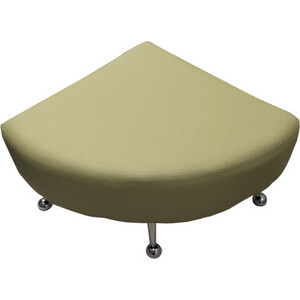 Пуф Мягкий офис угловой 90 Вайт фисташковый