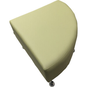 Пуф Мягкий офис угловой 90 Вайт фисташковый