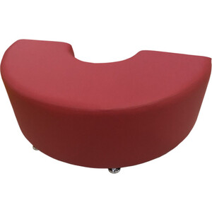 Пуфик Мягкий офис Радуга красный