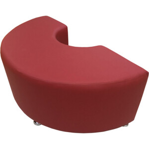 Пуфик Мягкий офис Радуга красный