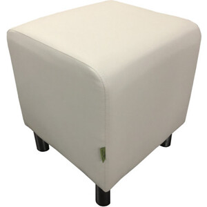 Пуф Мягкий офис Классик табурет молочный