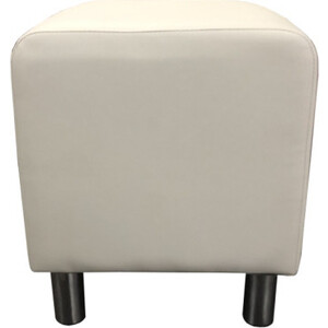 Пуф Мягкий офис Классик табурет молочный