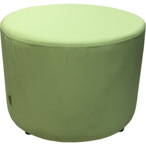 Мягкий офис Пуф круглый D 600 мм салатовый