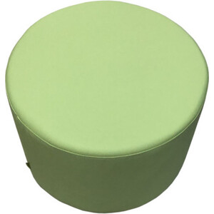 Мягкий офис Пуф круглый D 600 мм салатовый