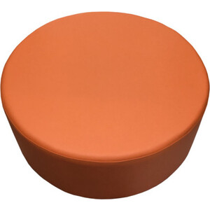 Мягкий офис Пуф круглый D 800 мм оранжевый