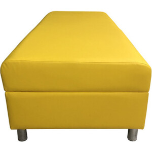 Банкетка Мягкий офис Флагман двухместная желтая