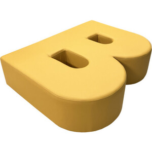 Банкетка Мягкий офис В блежно-желтая