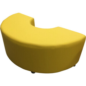 Набор банкеток Мягкий офис Комплект Радуга шестиместный красно-желтый