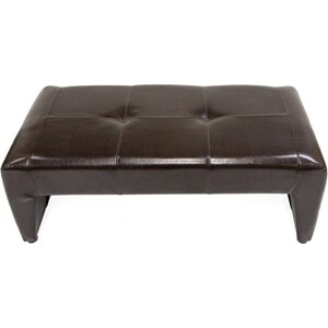 Банкетка Мягкий офис Ритм двухместная шоколадная