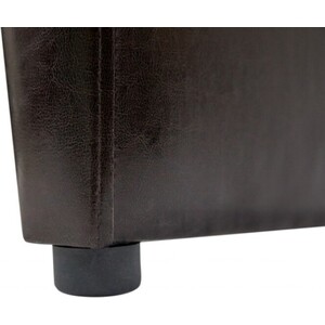 Банкетка Мягкий офис Ритм двухместная шоколадная