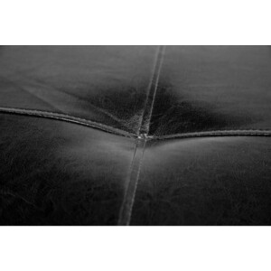 Банкетка Мягкий офис Ритм двухместная черная