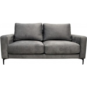 Диван Мягкий офис Мао двухместный Силджи серый