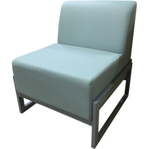 Кресло Мягкий офис Сигма ментоловое