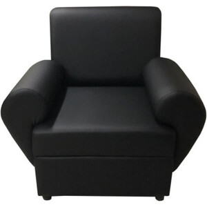 Кресло Мягкий офис Кардинал черное