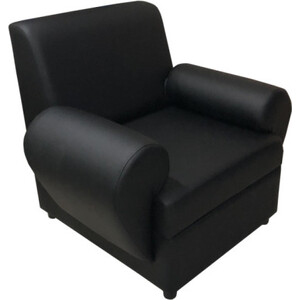 Кресло Мягкий офис Кардинал черное