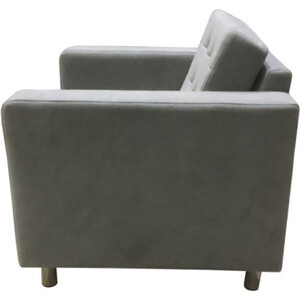 Кресло Мягкий офис Офис Классик Люкс капровелюр BHRYA-16 серое