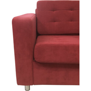 Кресло Мягкий офис Офис Классик Люкс капровелюр BHRYA-21 красное