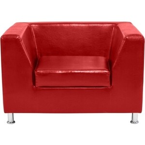 Кресло Мягкий офис Офис Стрикт Стайл красный