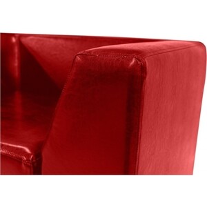 Кресло Мягкий офис Офис Стрикт Стайл красный