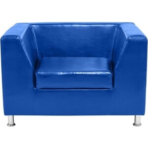 Кресло Мягкий офис Офис Стрикт Стайл синий
