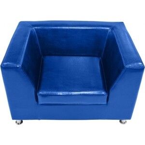 Кресло Мягкий офис Офис Стрикт Стайл синий
