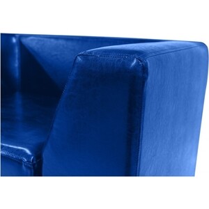 Кресло Мягкий офис Офис Стрикт Стайл синий