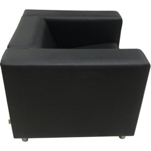 Кресло Мягкий офис Аполло черный матовое