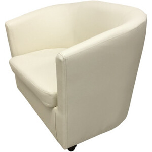 Кресло Мягкий офис Волна кремовый матовое