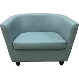 Кресло Мягкий офис Волна ментоловый