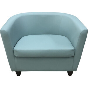 Кресло Мягкий офис Волна ментоловый