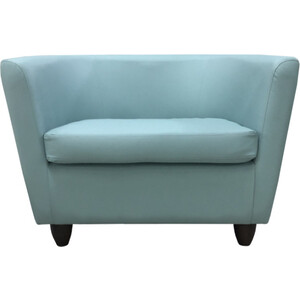 Кресло Мягкий офис Волна ментоловый