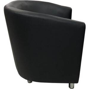 Кресло Мягкий офис Волна черный