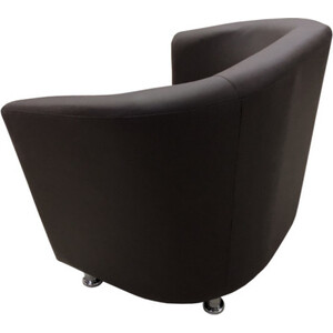 Кресло Мягкий офис Волна шоколадный