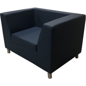 Кресло Мягкий офис Офис Стрикт Стайл темно-синий