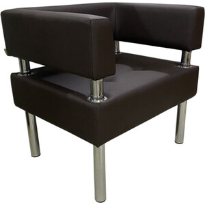 Кресло Мягкий офис Сатурн шоколадная